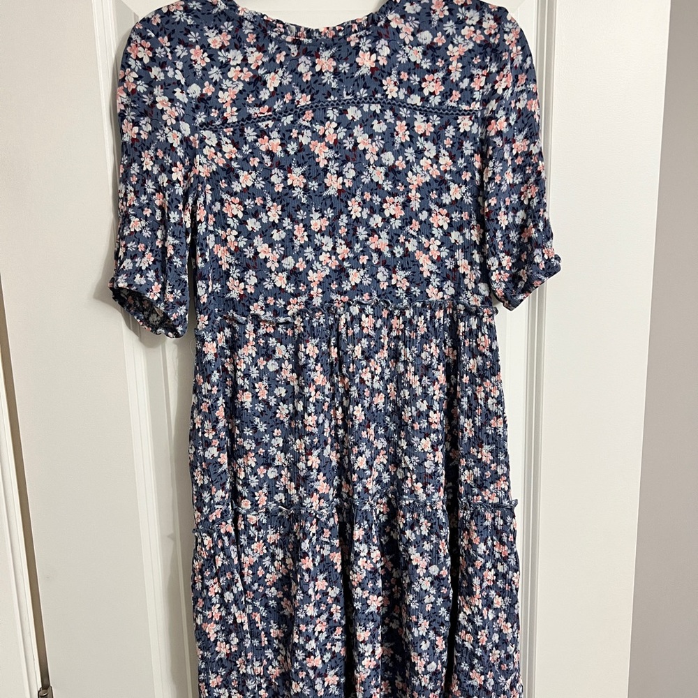 Tiered Floral Dress